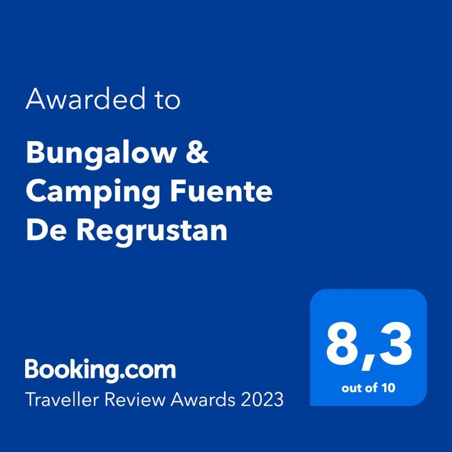 Bungalow & Camping Fuente De Regrustan Graus Buitenkant foto